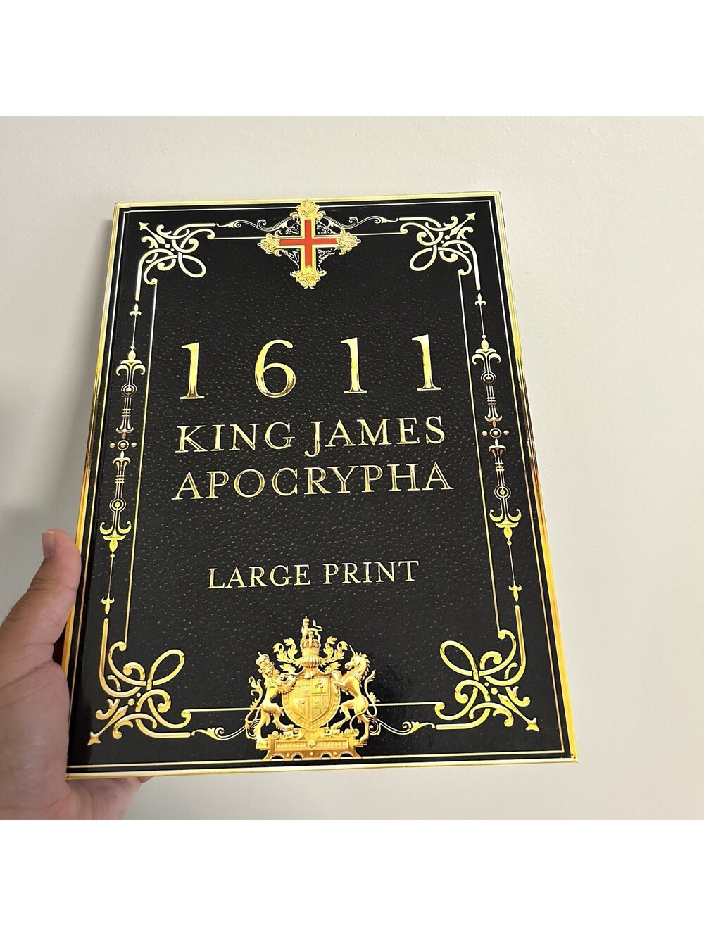 1611 King James Apocrypha Large Print Hardcover